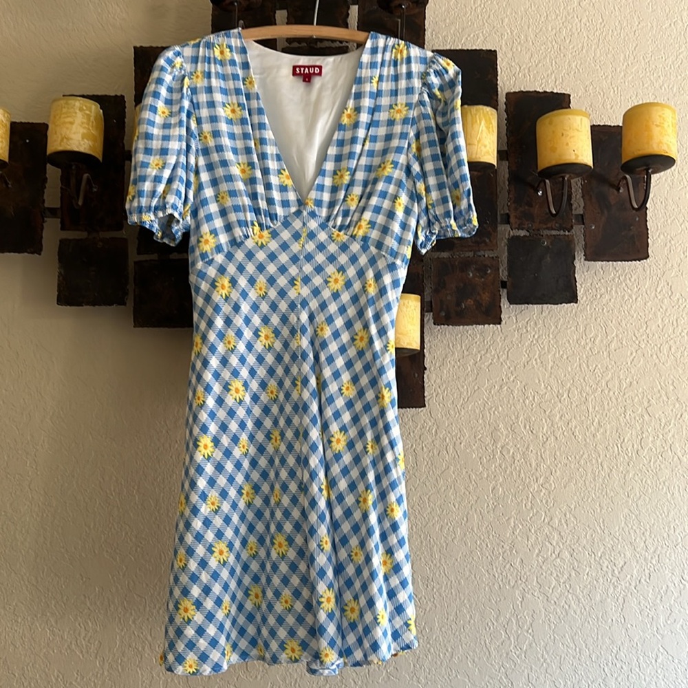 Staud  Milla  size 6 sunflower dress